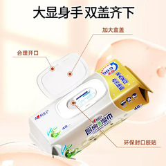 Xin Xin Xiang Yin Kitchen Wet Wipes, Pull-out Type, Hygienic Oil-Removing with Lid, Wholesale 40-Piece Kitchen Paper