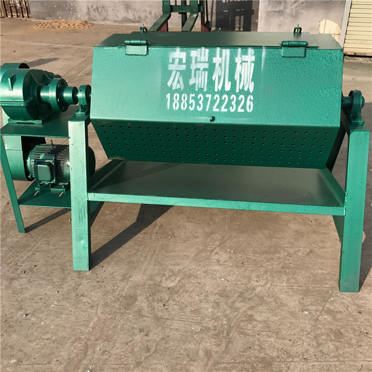 五金零件去毛刺倒角抛光机厂家 滚筒式除锈干磨机小型滚筒除锈机