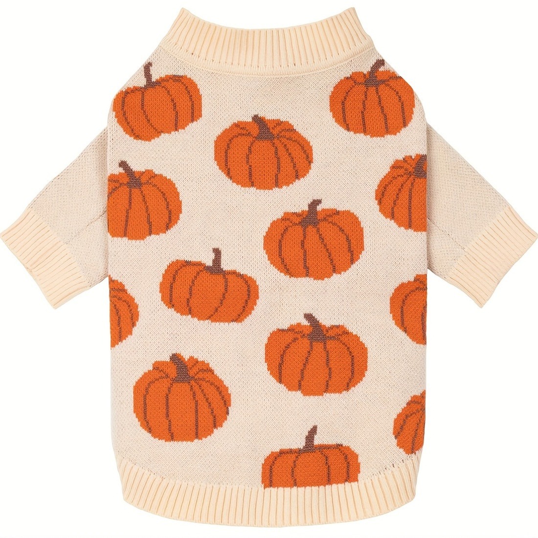 Pull imprimé citrouille pour chien, automne et hiver, bouledogue français, pull pour chien de petite et moyenne taille, vêtements chauds et mignons pour animaux de compagnie