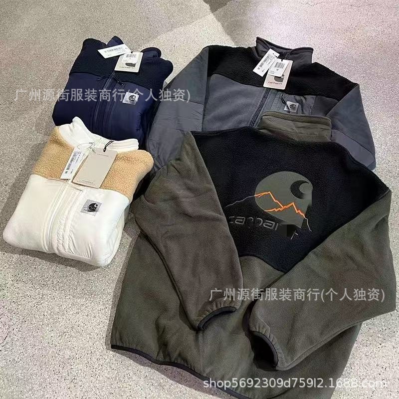 Cross-Border Export Carhart Wip Mountain Series Cashmere Jacket Loose Winter Carhartt Collar Jacket