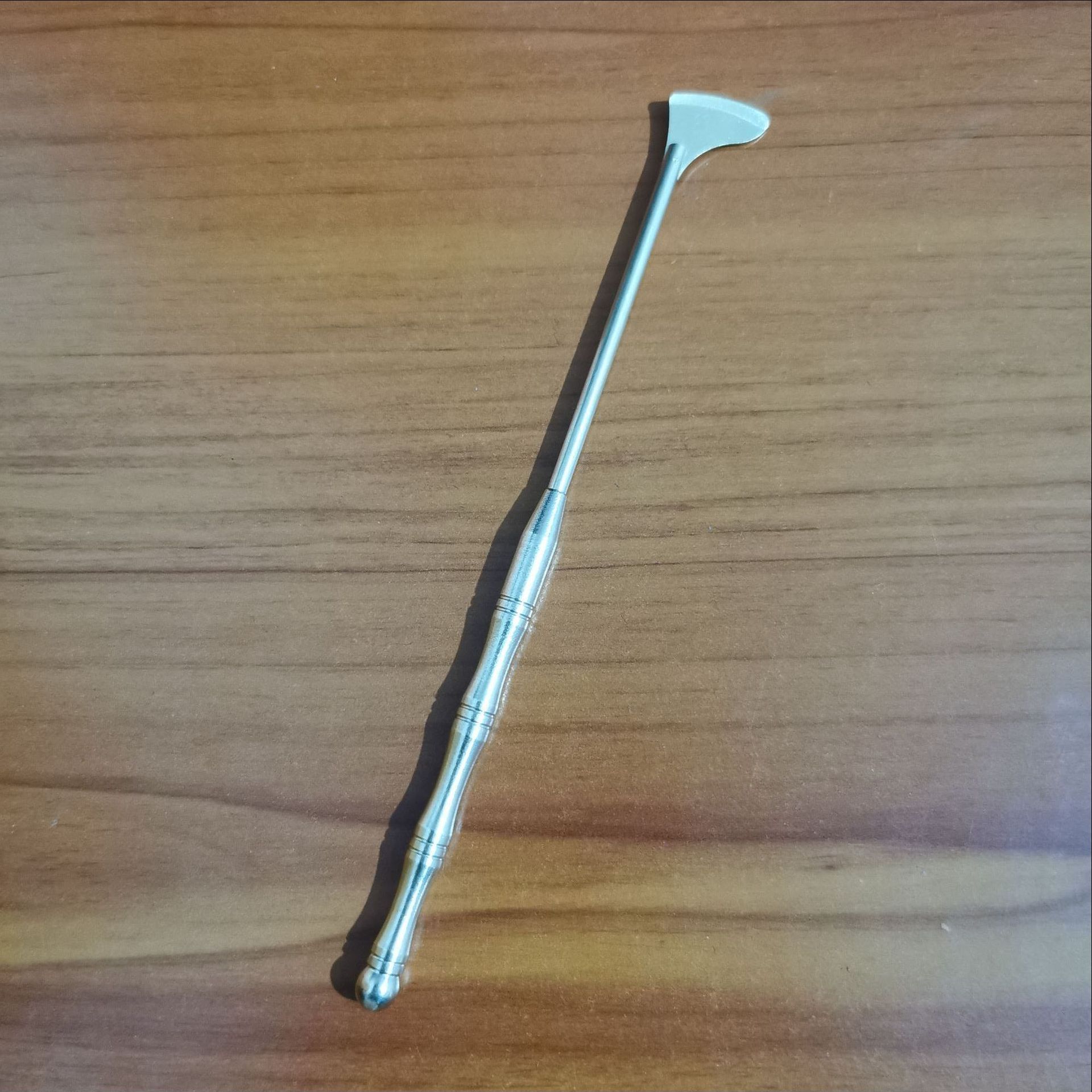 황동 자연 색상 향 삽 (구리 손잡이)