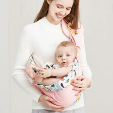 厂家直销婴儿背巾背带宝宝抱娃神器四季多功能透气网初生哺乳背袋