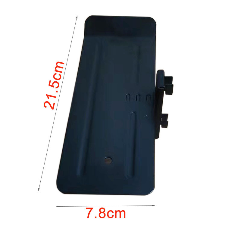 Doble A-pilar soporte de zapatos estante de exhibición 21.5 * 7.8cm tamaño de zapatería negra personalizada estante de exhibición de zapatos de tienda