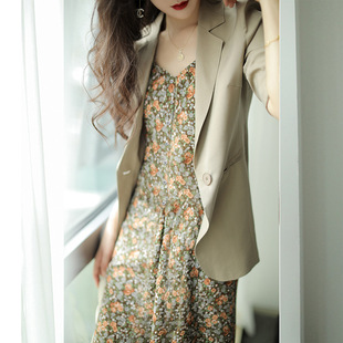 Free shipping xz102-thin plus size suit slimming waist-tight 3/4 sleeve suit sun protection shirt air conditioning shirt coat for women
