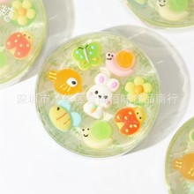 批发食品友芙可爱卡通动物兔子造型软糖啫喱糖休闲糖果儿童小零食