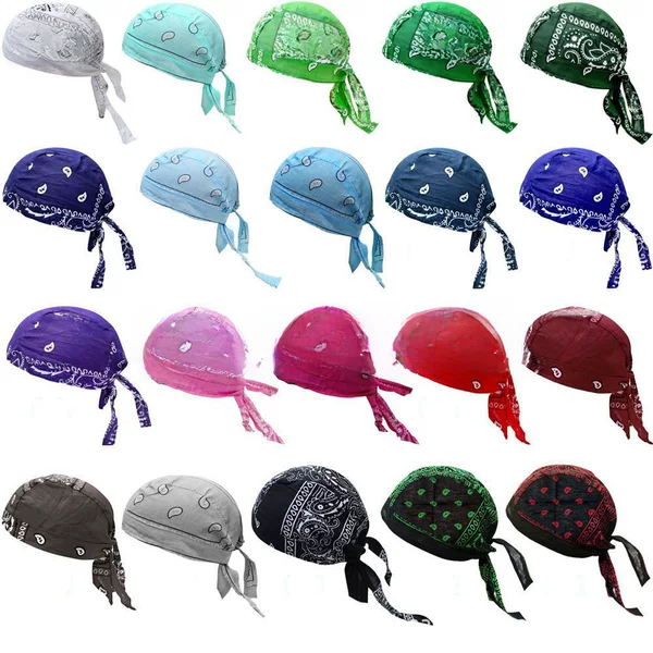 Multicolor Cotton Cashew Pirate Hat Hip-hop Hip-hop Hip-hop Hat Bicycle European and American Riding Cashew Hat