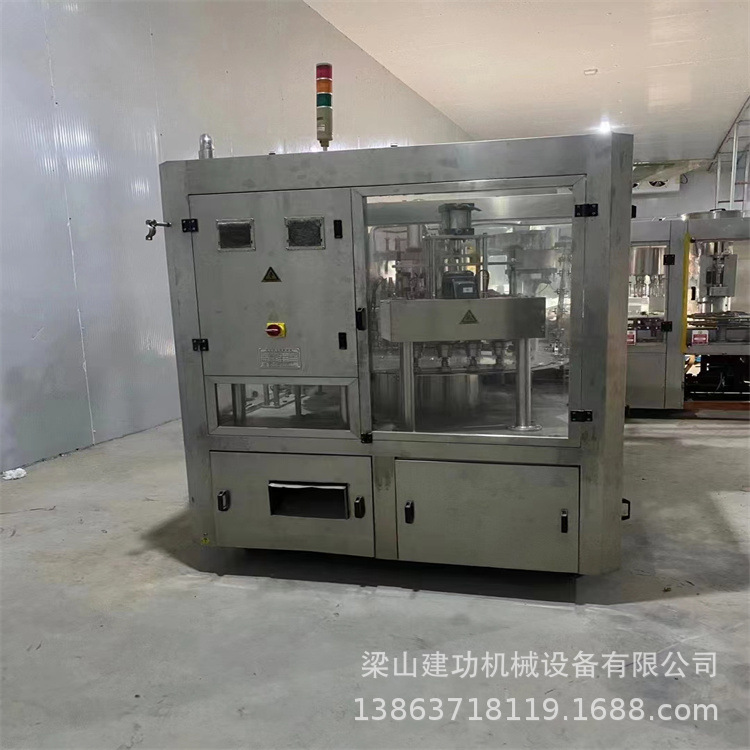 二手自立吸嘴袋灌装旋盖机 酱料充填旋盖机封口机 果冻充填旋盖机