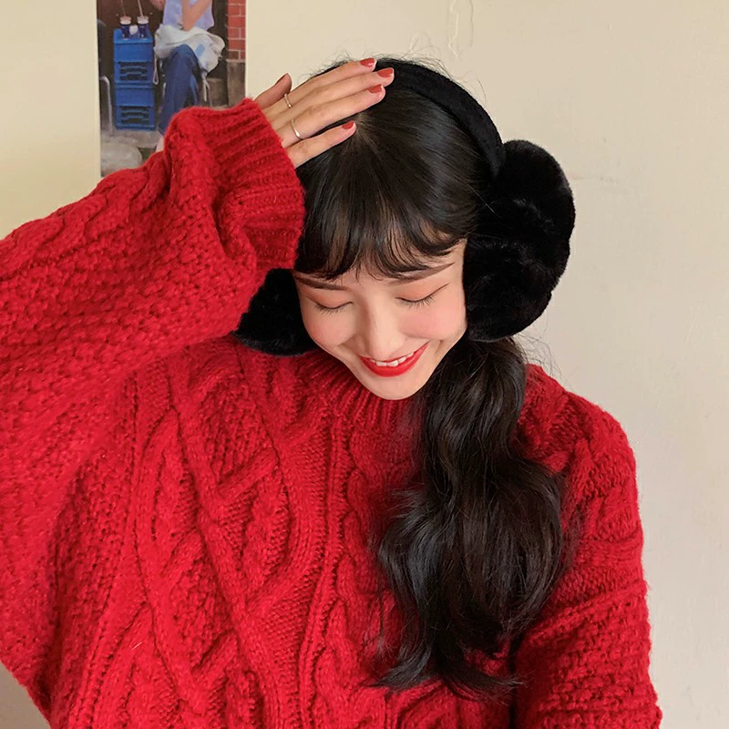 Наушники, тёплые демисезонные модные earmuffs для учащихся начальных классов, защита ушей, корейский стиль