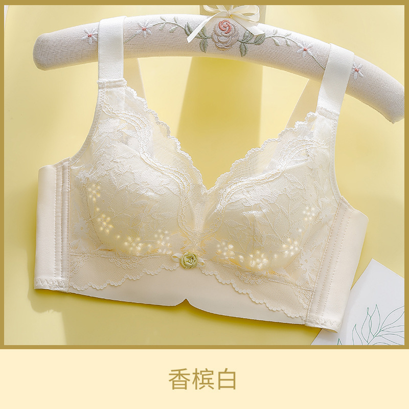 無磁下着女性無鋼圏文ブラジャー快適穴カップ薄いタイプが集まっています。|undefined