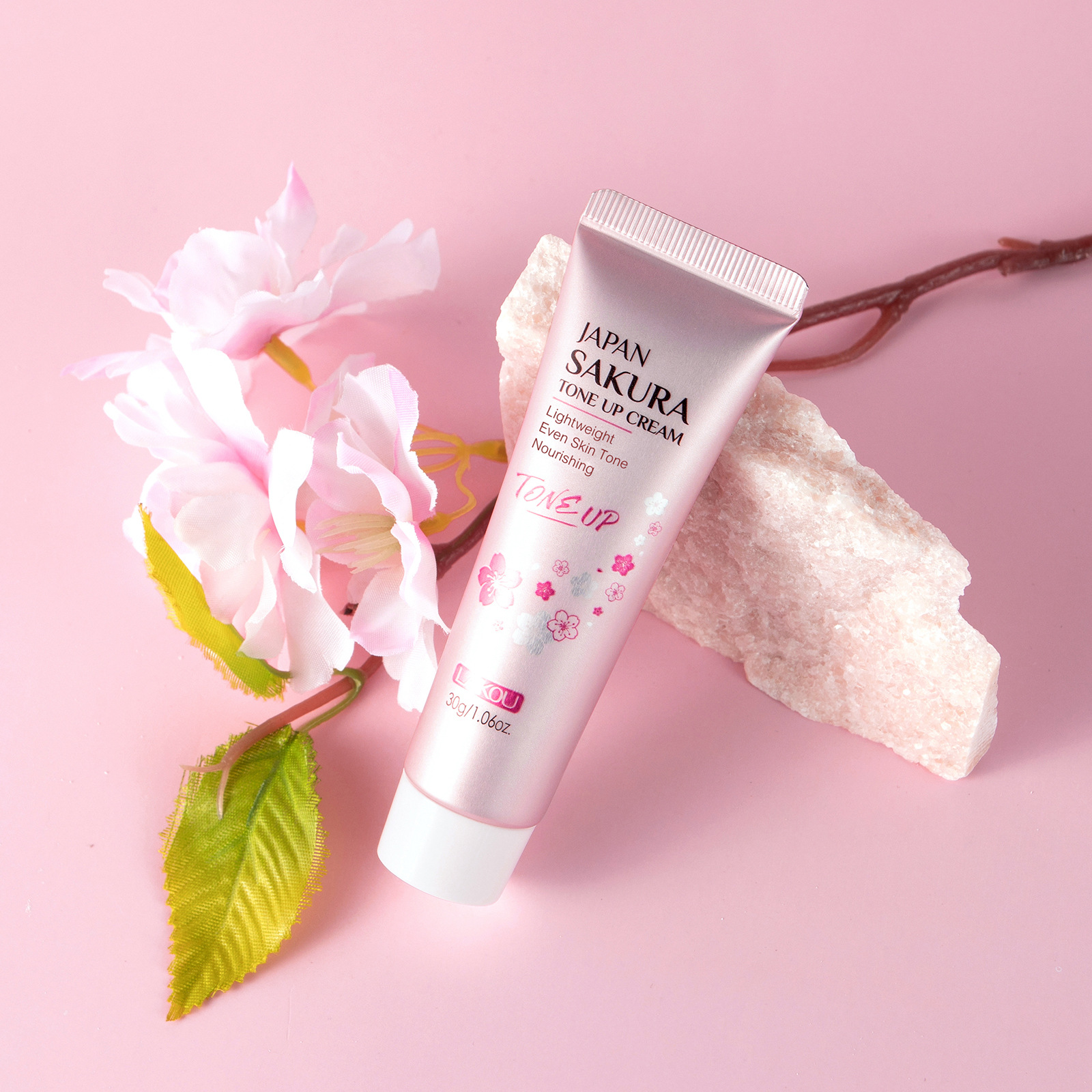 LAIKOU Sakura Natural Cream 30g Skin Care and Cosmetic Moisturizing, Hydrating, Hydrating and Beautifying Lazy Person's Face cream undefined
