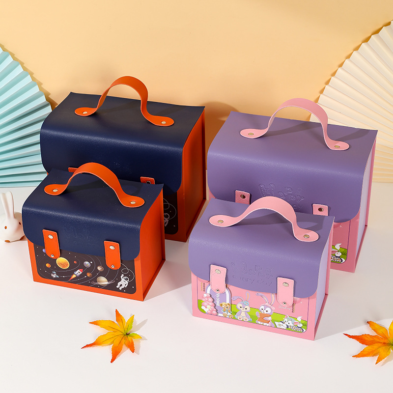 Sixth Birthday Gift Box Children's Birthday Gift Box Custom Snack Cartoon Gift Box Gift Packaging Box Wholesale