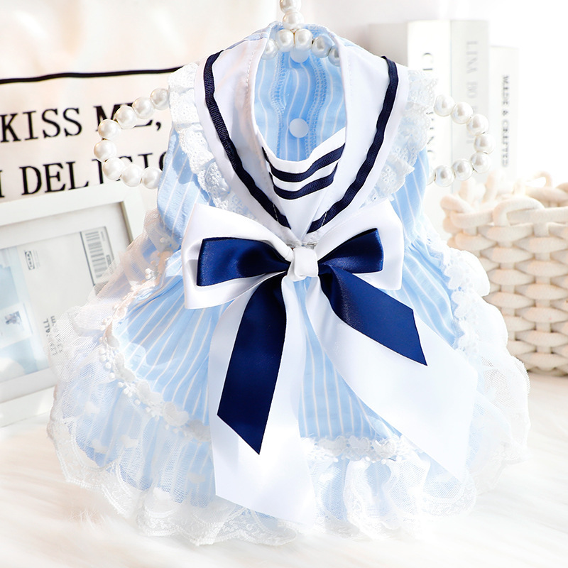 Dog Clothes Spring and Summer Clothes Thin Cat Princess Dress Plaid Sweetheart Lace Dress Small Dog Teddy Pet 6794 Dog Clothes Spring and Summer Clothes Thin Cat Princess Dress Plaid Sweetheart Lace Dress Small Dog Teddy Pet 6794