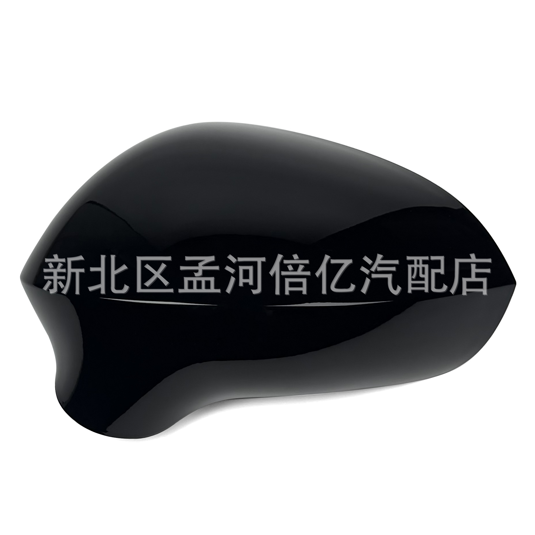 Suitable for 2008-2017 SEAT Ibiza 6J rearview mirror housing, glossy black painted replacement rearview mirror cover