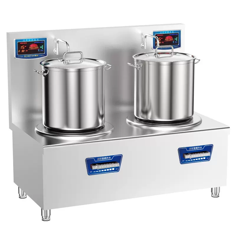 圣托（Shentop）大功率商用电磁炉  双头电磁煲汤炉 STDG-JT15B