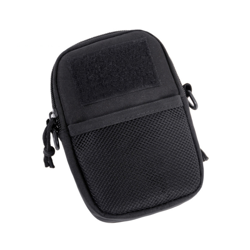 Bolsa para teléfono móvil para deportes al aire libre, bolsa táctica impermeable de tela Oxford, bandolera para ciclismo, senderismo, ocio, riñonera con correa trasera
