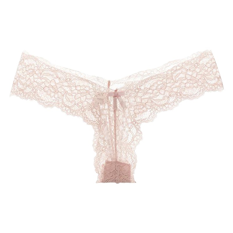 New Lace Women's Underwear Large Size Sexy Women's Thong T-Pants Transparent Lace Sexy Underwear Women's Cotton