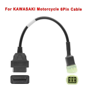 Kawasaki Motosiklet üçün 6 Pinli Adapter Kabeli