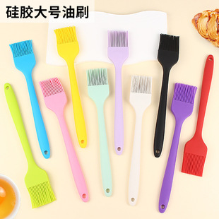 One-piece baking tool large silicone oil brush household kitchen barbecue pancake seasoning brush spot wholesale