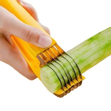 亚马逊跨境切香蕉神器香蕉切片器食品级香蕉水果刀火腿肠切片器