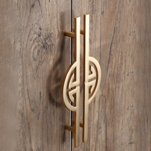 Drawer Cabinet Door Handle New Chinese Style Door Handle Cabinet Cabinet Wardrobe Antique Copper Modern Handle Door Handle