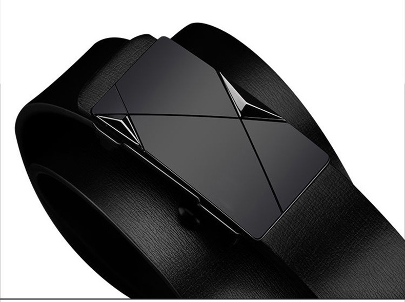 【E-ticaret Bestseller】Erkek Deri Kemer Diş Sizin Otomatik Toka Inek Derisi Erkek Iş Casual Trend Pantolon Kemeri Toptan