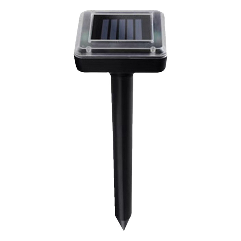 Solar ratón repelente al aire libre animal repelente ultrasónico de alta potencia serpiente repelente de aves gato repelente perro repelente