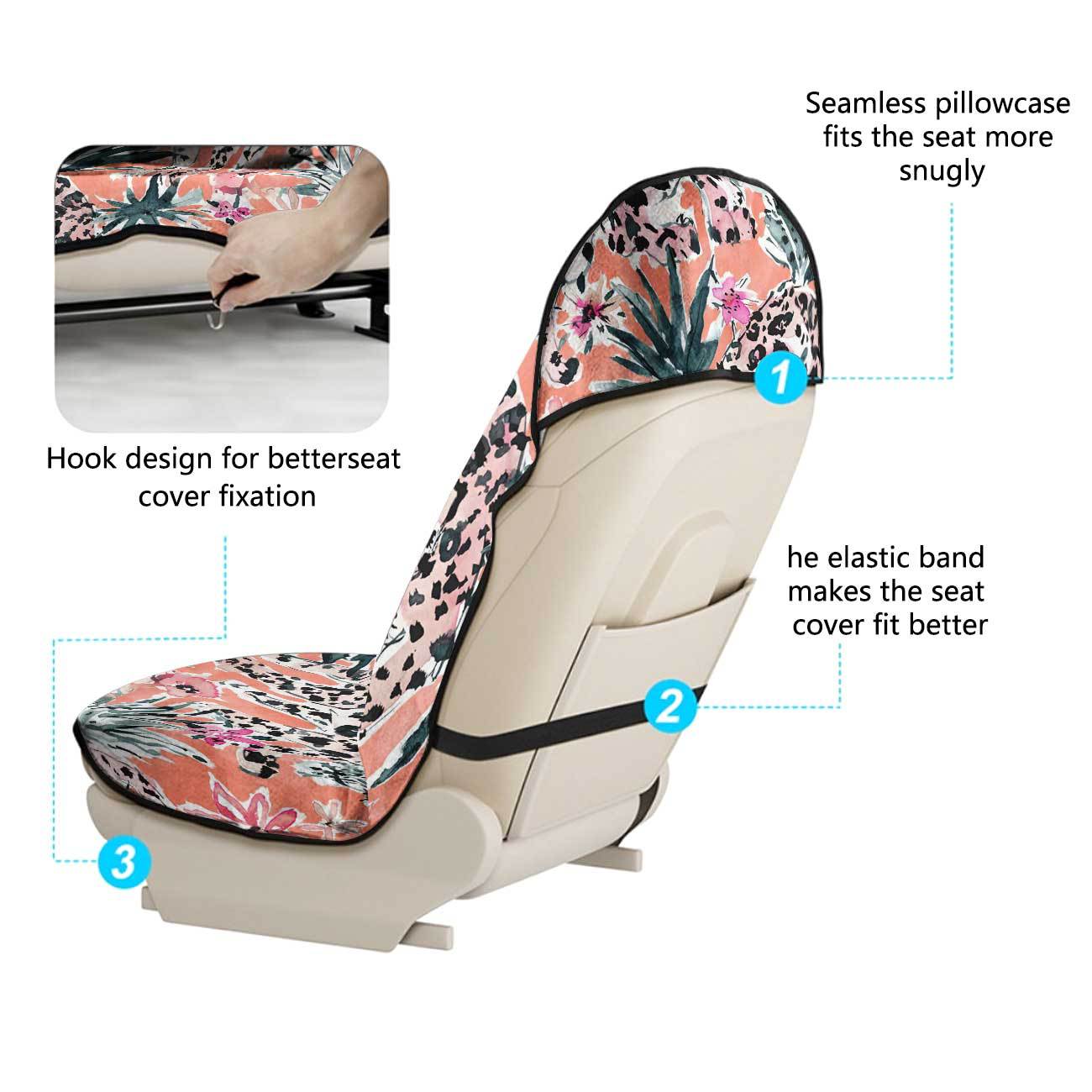 Car seat towel cover front seat protector suitable for gym and exercise, universal for all seasons, car use 44
