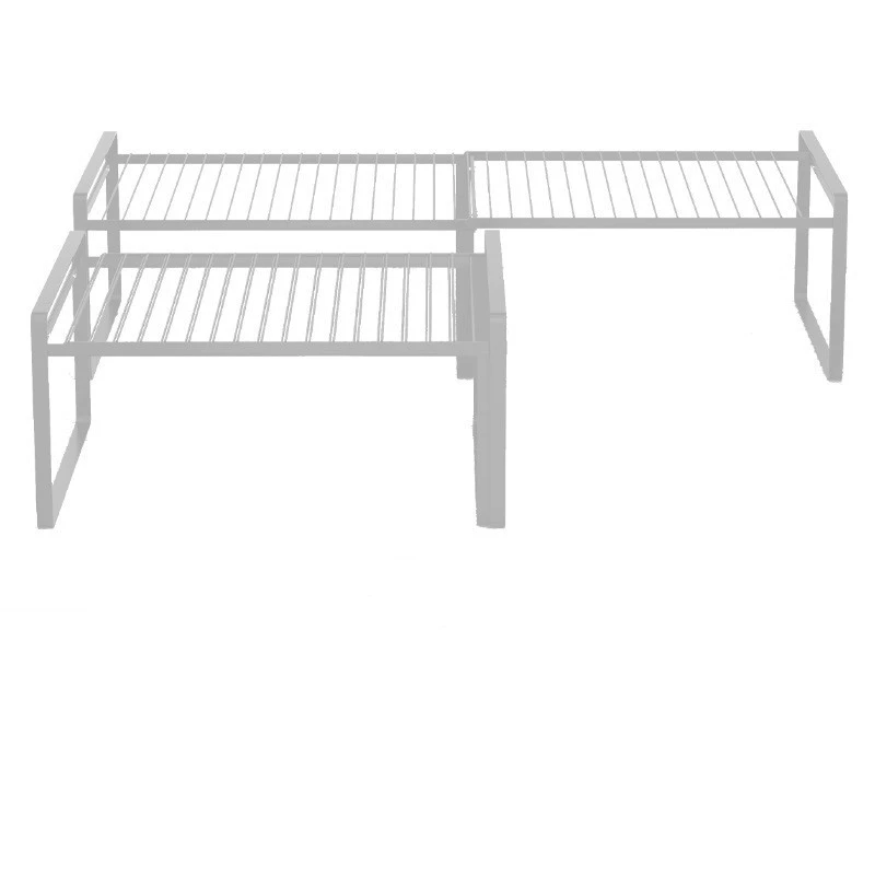 Купить оптом на заводе выдвижная кухонная полка, многоуровневый держатель для посуды, органайзер для приправ на рабочей поверхности