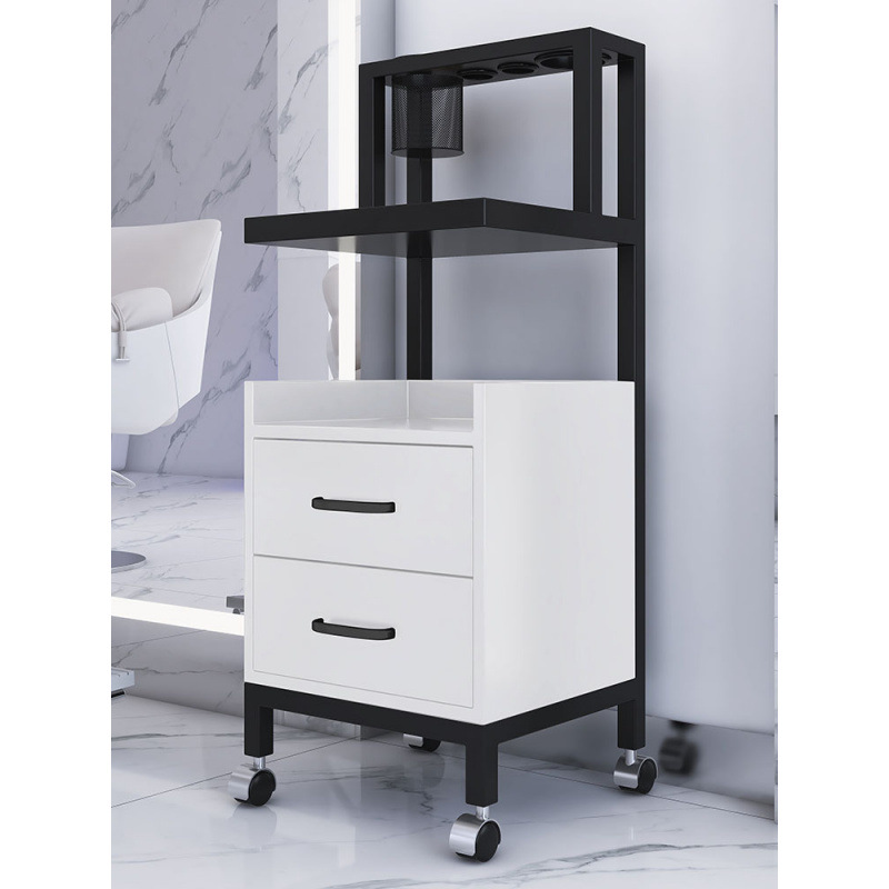 Nuevo gabinete de peluquería de salón de peluquería carro de herramientas de estante de herramientas de mesa de carro de peluquería pequeño gabinete