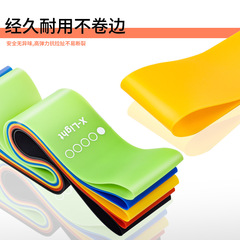 Factory direct sales yoga elastic band, sports resistance band, fitness band, tension circle, hip training band, five-piece set