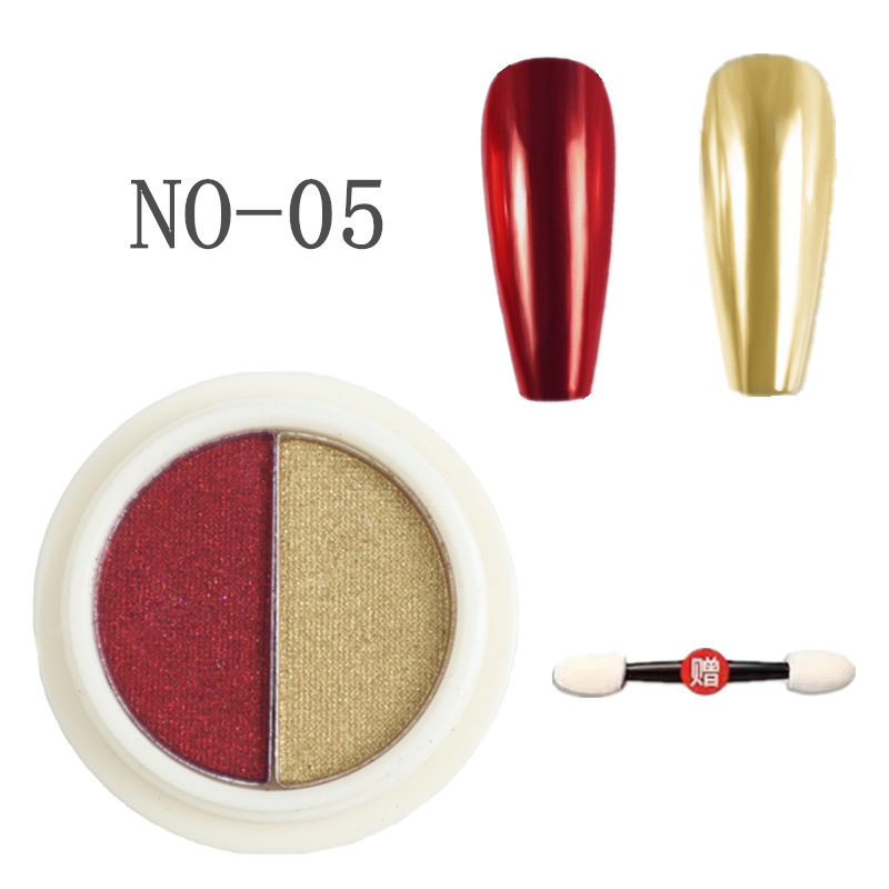 Shuangpin 솔리드 매직 미러 파우더 05