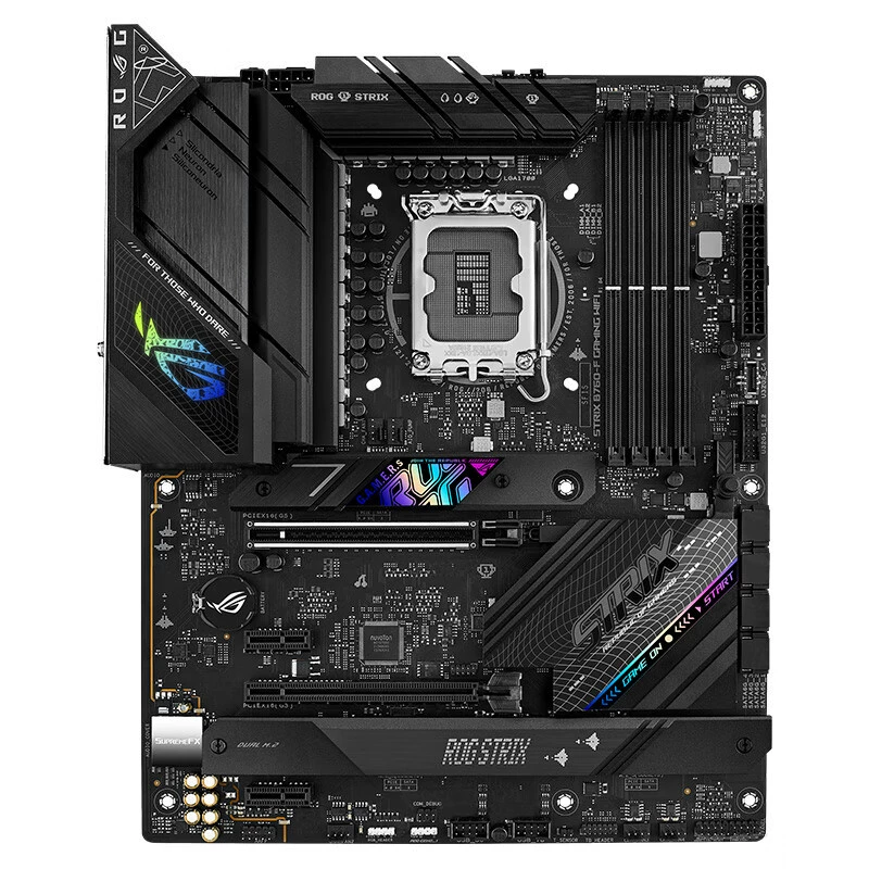 Материнская плата ROG STRIX B760-F GAMING WIFI поддерживает DDR5 CPU 13700K