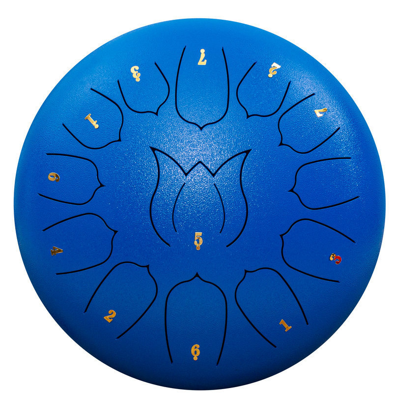 Comercio exterior transfronterizo tambor etéreo 6 / 8 / 10 / 12 pulgadas 15 tonos tambor de niños olvidar tambor de preocupación tambor de disco adulto tambor etéreo