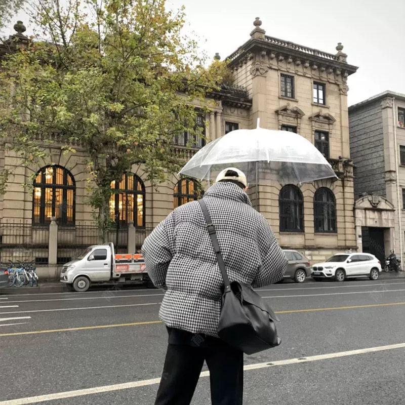 Fresh umbrella for elementary school students, Korean style, internet celebrity, increased thickness