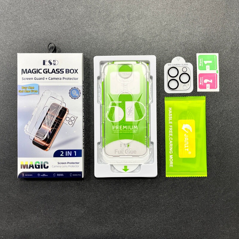 Cross-border e-commerce product selection: Dust-free warehouse film application tool suitable for Apple 18ProMax with dual-lens film