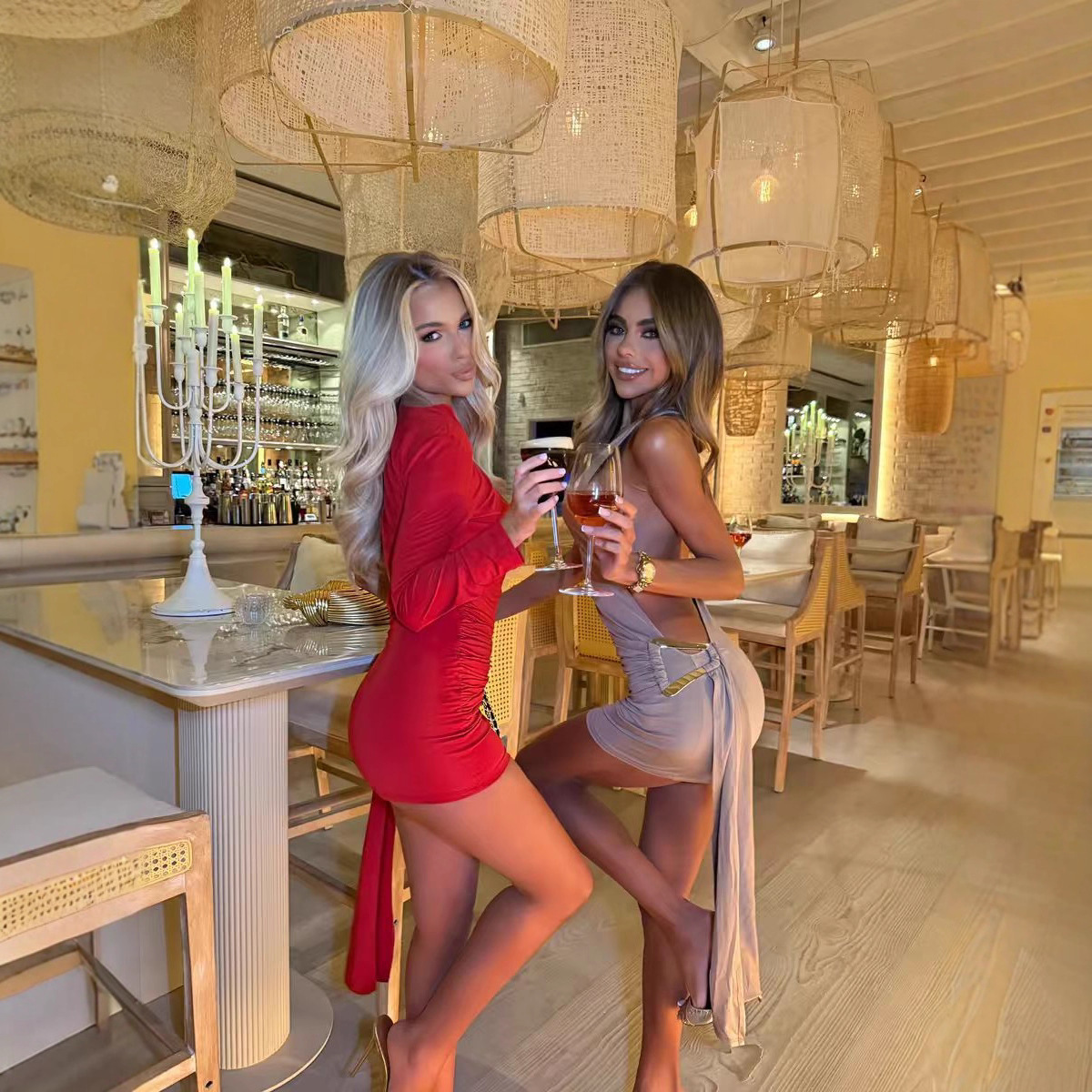Sexy Bodycon Mini Dress With Metallic Waist Buckle – Nightclub & Party Essential Waist-Defining Buckle_ecoleips.com