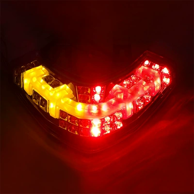brake turn signal, Motorcycle tail