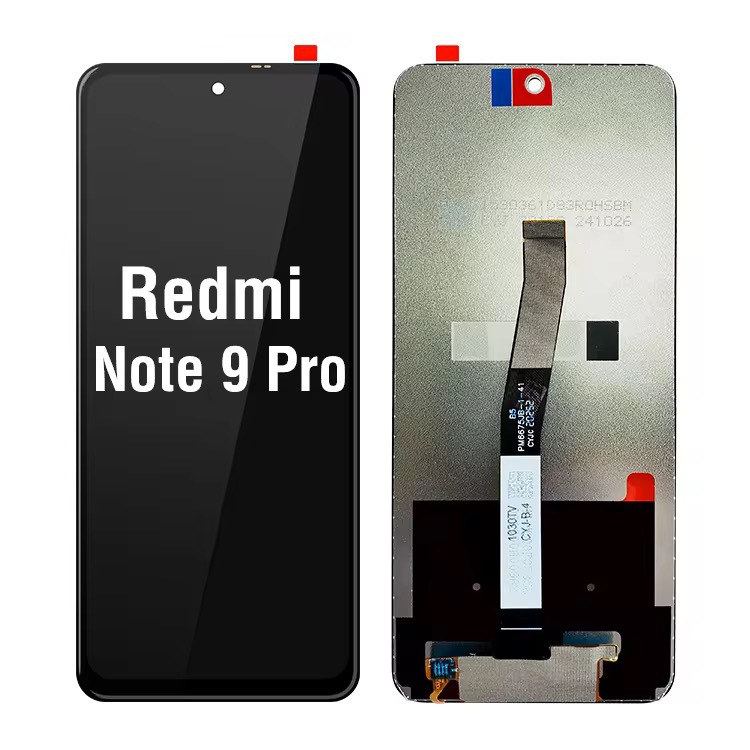 Aplicable para el conjunto de pantalla de teléfono móvil Redmi note9pro / note9s con marco