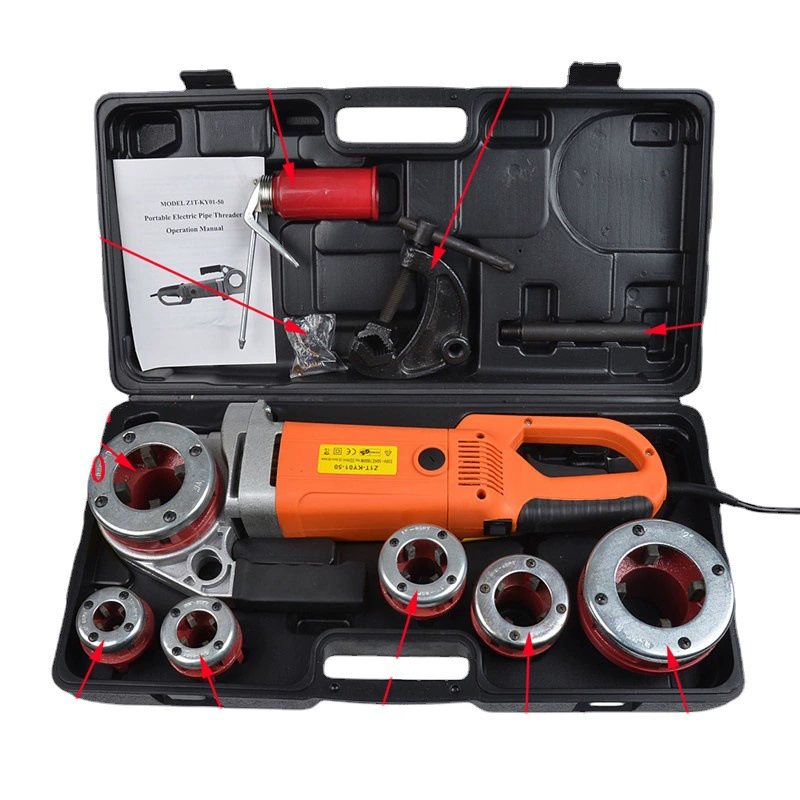 1.0inch 2inch Ручной электрический шуруповерт DN25 DN50 Ручной электрический шуруповерт