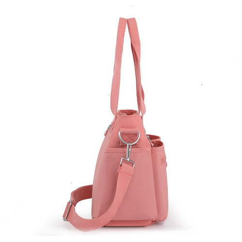 Casual women's crossbody backpack, lightweight water-repellent nylon bag, casual handbag, new multi-compartment shoulder bag