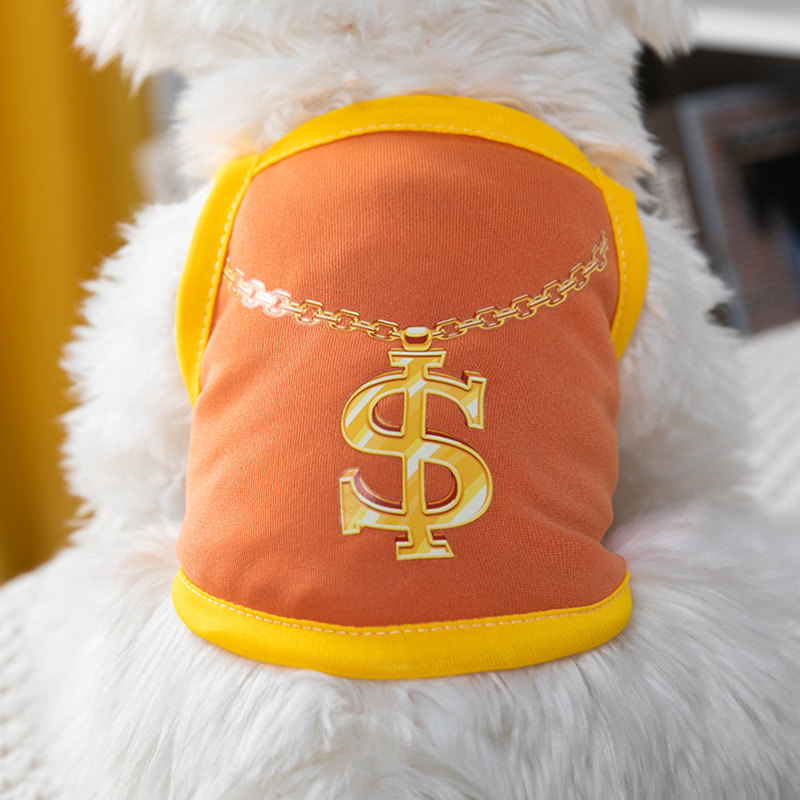 Ropa para mascotas, gato, bichón, lucha contra Bomei, perro pequeño, chaleco nuevo, camisola, ropa para perros, estilo fino de primavera y verano