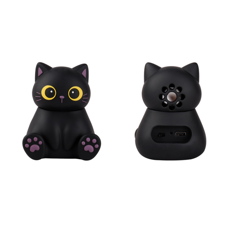 新商品の創意動物の造形ブルートゥースオーディオ高颜値かわいい少女の心のデスクトップの置物のミニ携帯音響|undefined