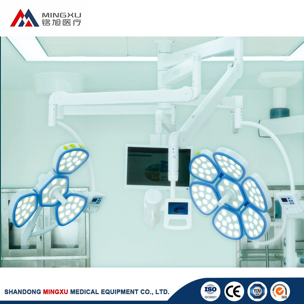 Медицинский светодиодный бестеневой операционный светильник, светильник для операционной без теневых пятен, светильник для осмотров в медицинской косметологии и пластической хирургии, передвижной бестеневой операционный светильник