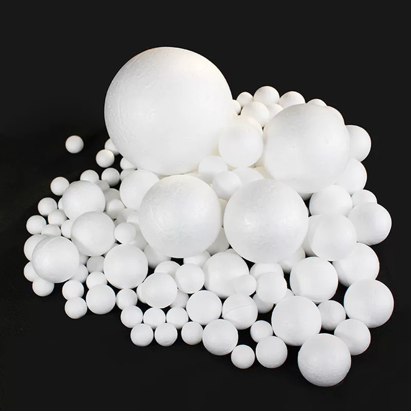 Planetary styrofoam ball for kindergarten from foam, DIY