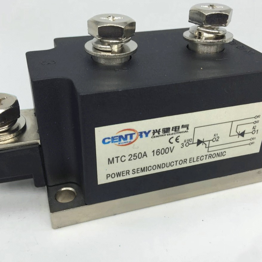 专业供应 MTC250A/1600V可控硅模块 价格实惠