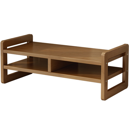 Monitor elevated computer base bracket office desktop desktop keyboard storage elevated storage shelf