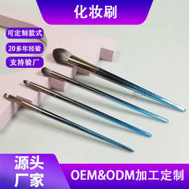 定制尼龙毛工厂直销10支化妆刷全套美妆工具高颜值