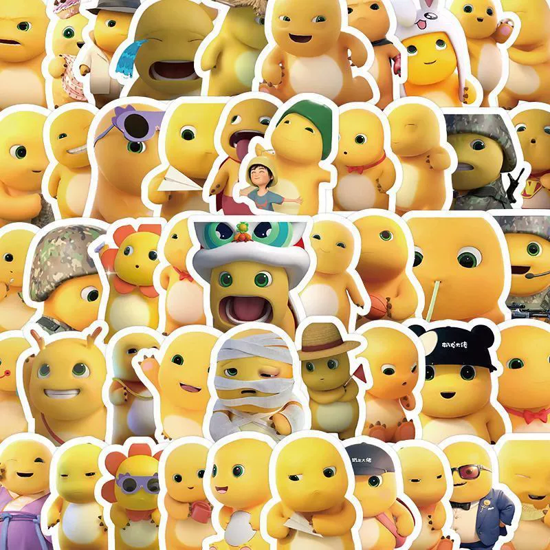 Молочный дракон 100 милые наклейки водонепроницаемые различные маленькие милые смайлики планшетный мультфильм декоративный мобильный телефон наклейки