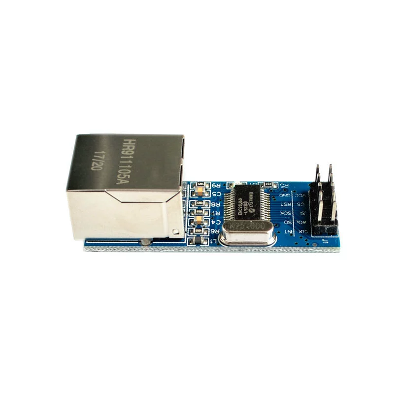 Сетевой модуль ENC28J60, интерфейс SPI, Ethernet модуль для микроконтроллерной разработки