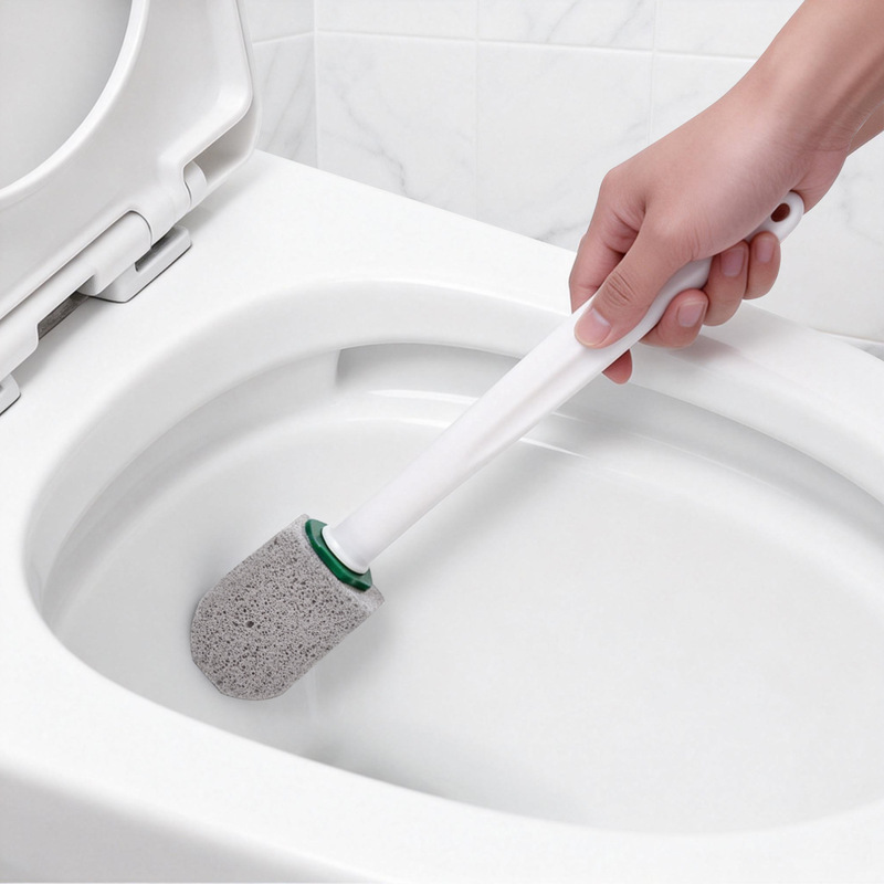 Pumice Toilet Brush Cleaning Stick for Home Use, Pumice Stone with No Dead Corners, Powerful Stain Remover for Urine Stains and Limescale, Cleaning Tool for Toilets Pumice Toilet Brush Cleaning Stick for Home Use, Pumice Stone with No Dead Corners, Powerful Stain Remover for Urine Stains and Limescale, Cleaning Tool for Toilets